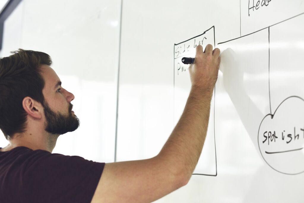 Engineer-whiteboard